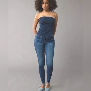 American Eagle Outfitters Blue Jeggings